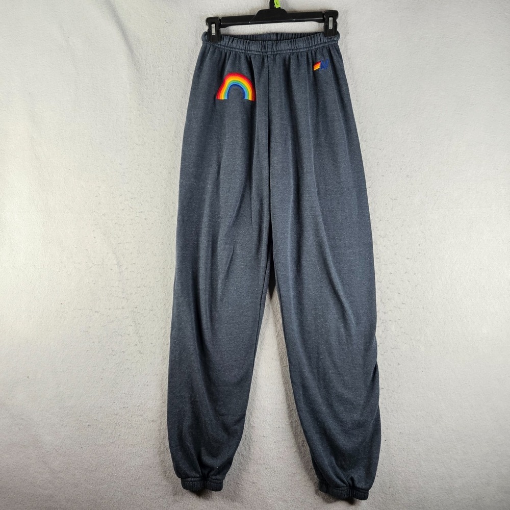 Aviator Nation Joggers Adult Small Blue Side Stripe Beach Lounge Sweatpants